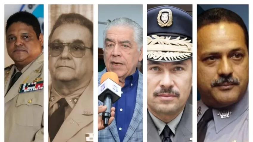 De los cuarteles al mitin: exmilitares que, tras su retiro, incursionaron en la política dominicana