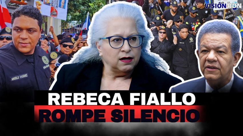 Rebeca Fiallo denuncia atentado contra Ángelo Vásquez y lanza fuerte mensaje a Leonel Fernández