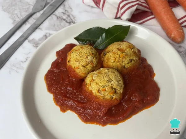 Receta de Albóndigas de garbanzos