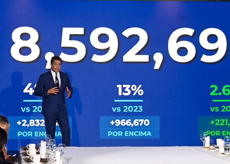 RD recibió 8.5 millones de visitantes entre enero y septiembre