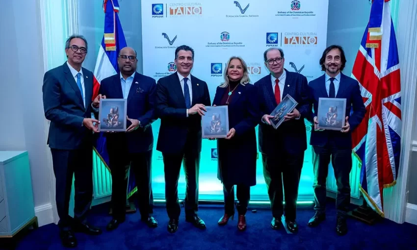 ‘Nuestros primeros pobladores’ salta al escenario internacional 📚 El Banco Popular Dominicano presenta en Londres su obra sobre la cultura taína