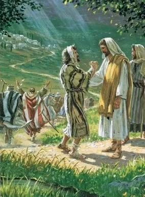 PALABRA DE DIOS MIERCOLES DE LECTURA ¿Dónde están los otros nueve? ¿No ha habido nadie, fuera de este extranjero, que volviera para dar gloria a Dios?