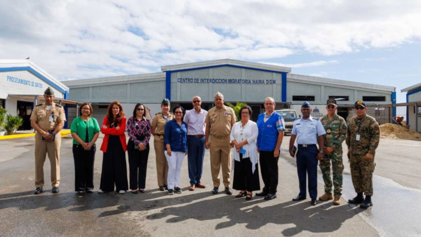 Delegación de la ONU en RD visita Centro de la DGM en Haina