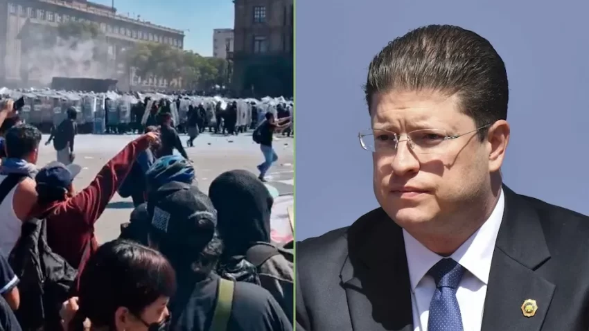 🛑 EL SALDO DE LA MARCHA “GEN Z” EN CDMX: 100 POLICÍAS HERIDOS, 40 DETENIDOS 🔥