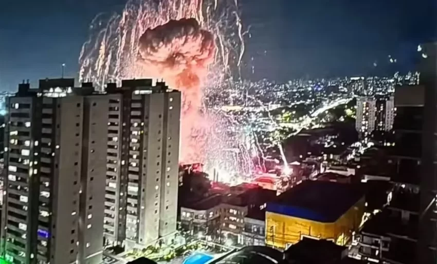 💥🏭 “¡DEVASTACIÓN EN SAN PABLO! Explota almacén de fuegos artificiales y deja al menos un muerto y diez heridos”