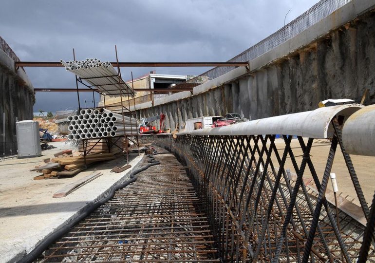 Cierre temporal en la Luperón por trabajos del nuevo paso a desnivel en la Plaza de la Bandera