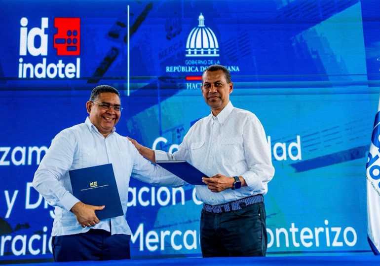 Indotel y Ministerio de Hacienda y Economía modernizan sistema de cobros en Mercado Fronterizo de Dajabón
