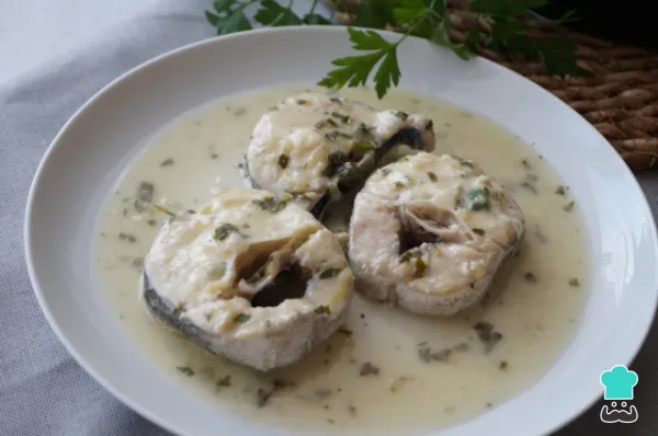 Receta de Merluza en salsa verde de la abuela