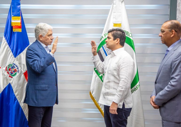 Ing. Jhael Isa Tavárez asume como nuevo director de la OPRET