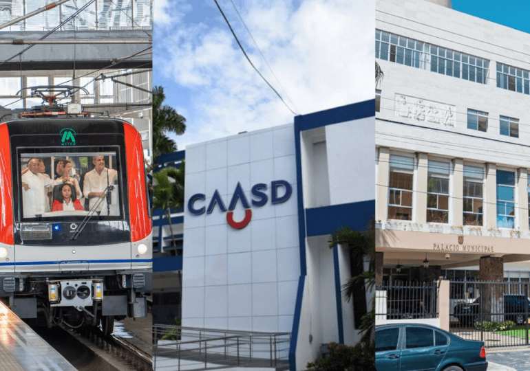 El Metro, la Alcaldía del Distrito Nacional y la CAASD lideran la valoración ciudadana de servicios públicos