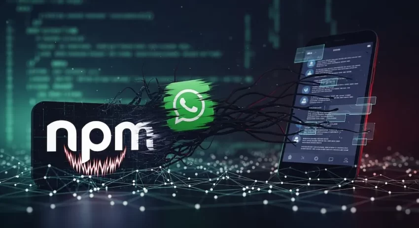 🚨 Alerta tecnológica: Detectan paquete malicioso en npm que suplanta a WhatsApp para robar mensajes y contactos 📱