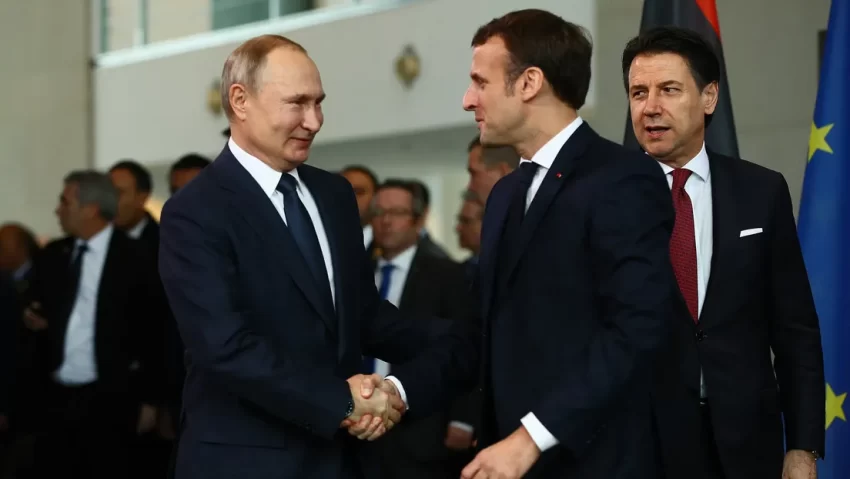 EL KREMLIN DICE QUE PUTIN ESTÁ DISPUESTO A HABLAR CON MACRON SI HAY VOLUNTAD POLÍTICA 🤝🌍