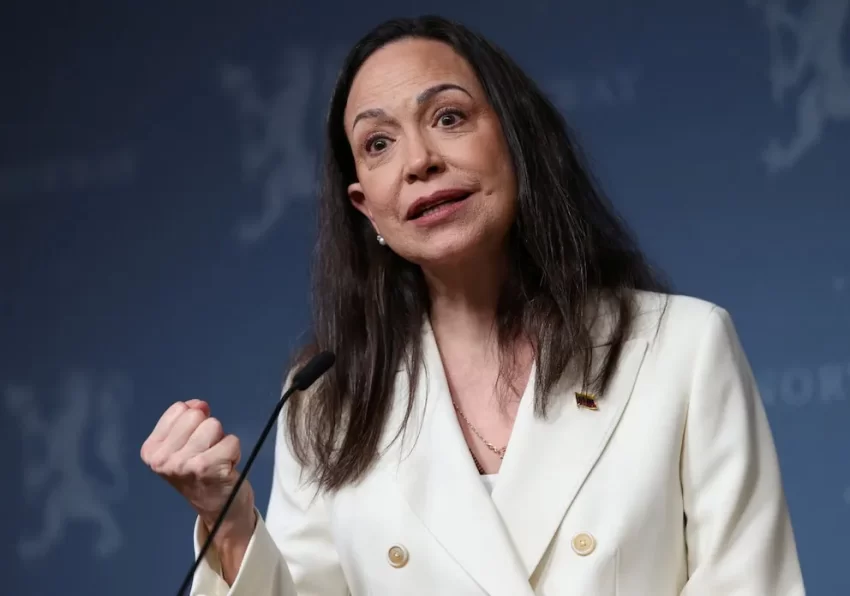 MARÍA CORINA MACHADO EXIGE MÁS PRESIÓN CONTRA MADURO Y ADVIERTE: “LA LIBERTAD SE CONQUISTA CON FUERZA” ⚠️🇻🇪