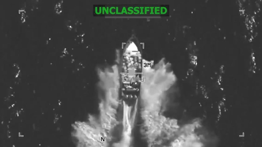 EE.UU. realiza otro ataque "letal" en el Pacífico y mata a 4 personas