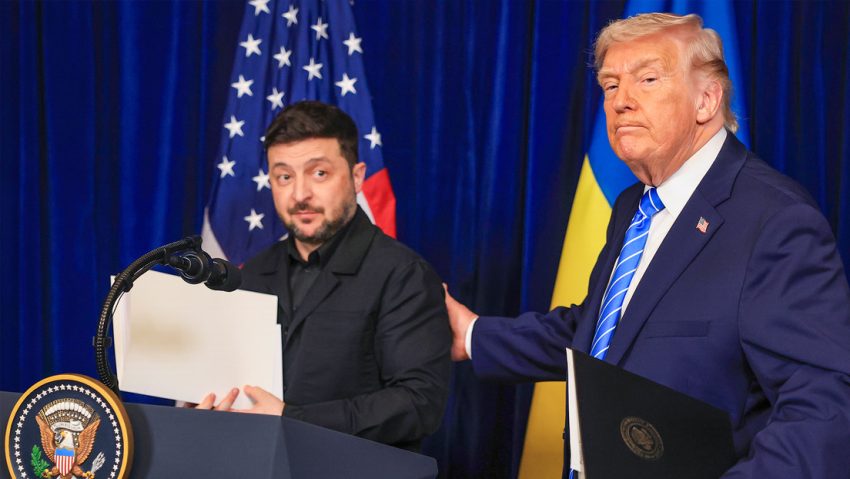 Fox: Zelenski se pone nervioso antes de sus reuniones con Trump