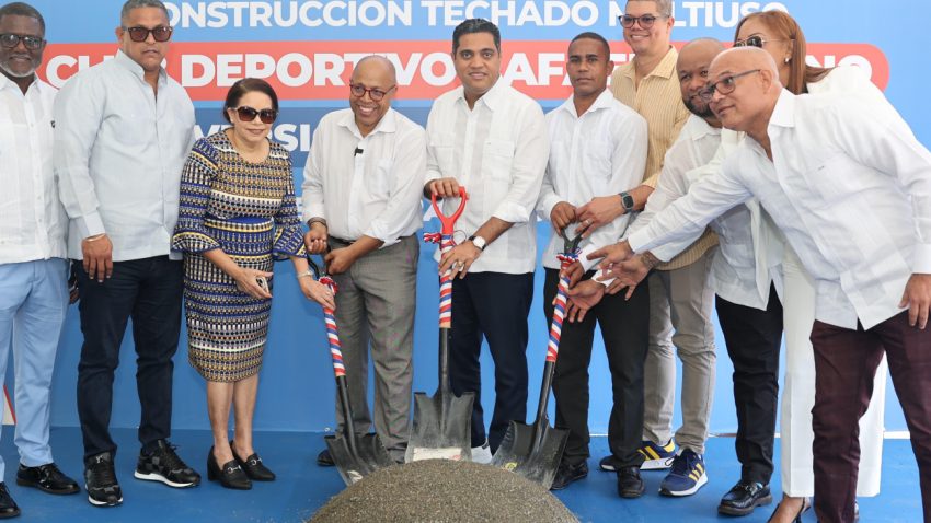 Miderec invertirá RD 317 millones en construcción de techados en clubes deportivos del Distrito Nacional