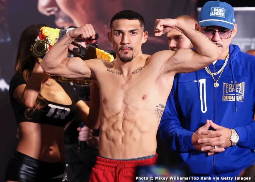 Teófimo López confía en castigar a Shakur Stevenson: “Va a ser un duro despertar”