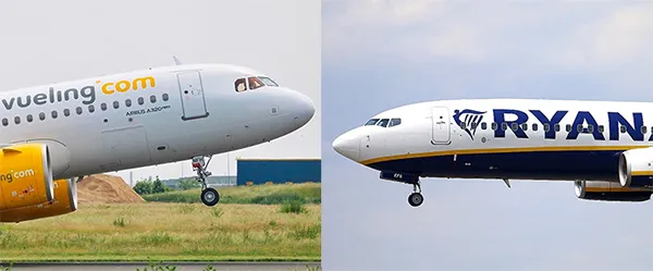 Los giros de Vueling y Ryanair dan alas a las agencias