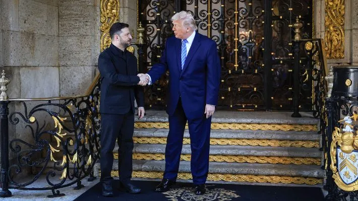 CUMBRE DECISIVA EN MAR-A-LAGO: TRUMP Y ZELENSKI BUSCAN UNA SALIDA AL CONFLICTO EN UCRANIA