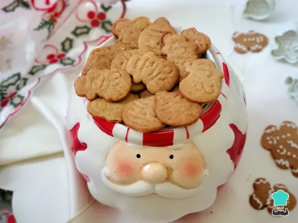 Receta de Galletas de jengibre para Navidad