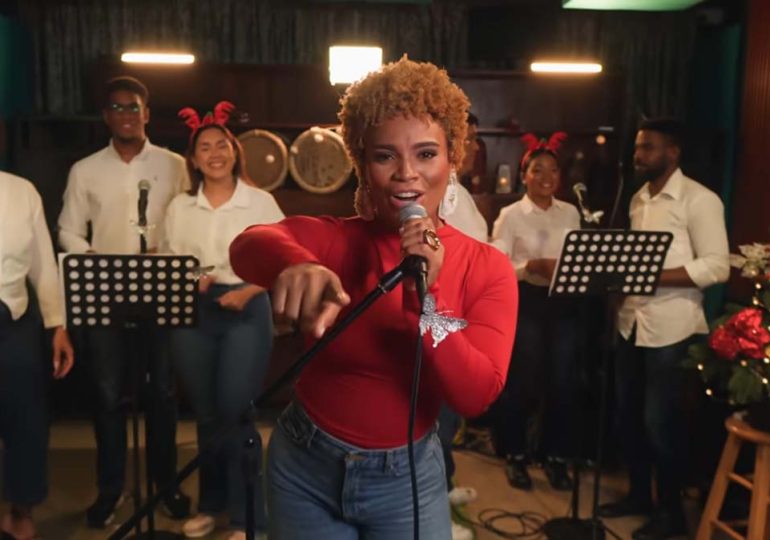 Nairoby Duarte trae alegría en Navidad con versión merengue de All I Want for Christmas Is You