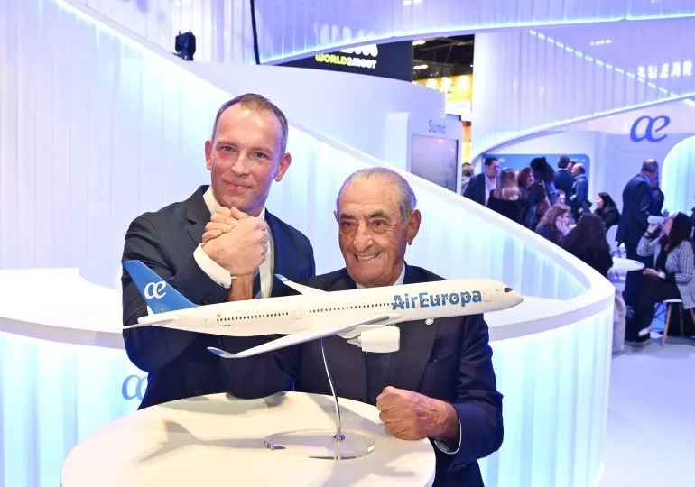 Air Europa presenta el pedido en firme para incorporar hasta 40 A350-900 a su flota