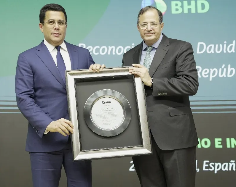 David Collado es reconocido por el BHD