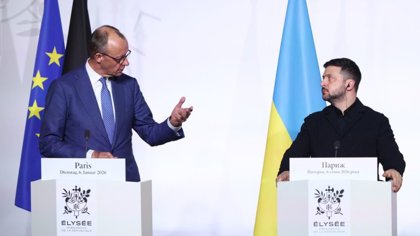 "Deben encontrar un trabajo en su país en lugar de ir a Europa": El llamado de Merz a Zelenski