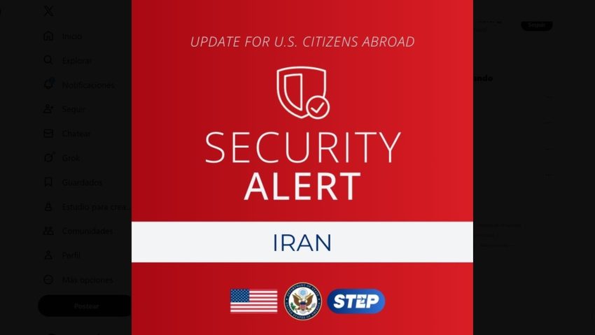 EE.UU. a sus ciudadanos: "Salga de Irán ahora"