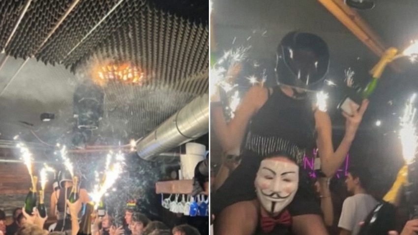 El bar del incendio mortal en Suiza vendía champán con fuegos artificiales