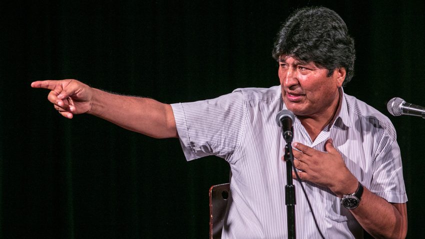 Evo Morales: "Repudiamos con total contundencia el bombardeo de EE.UU. contra Venezuela"