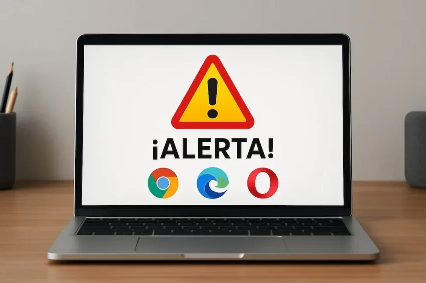 ALERTA GLOBAL: CIBERATAQUE MASIVO AFECTA A 8.8 MILLONES DE USUARIOS DE CHROME Y EDGE