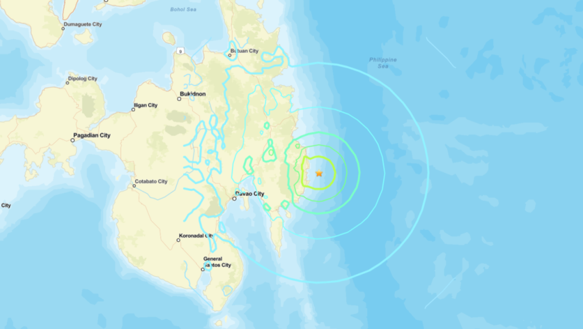 Potente terremoto de magnitud 6,4 sacude Filipinas