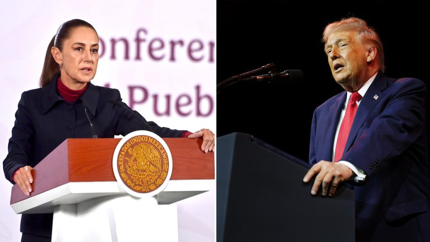 Sheinbaum responde al anuncio de Trump de atacar a cárteles mexicanos por tierra