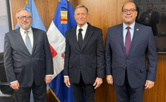 Canciller Álvarez reiteró importancia de la Fuerza de Supresión de Bandas para Haití para el reestablecimiento de la seguridad; sostuvo reuniones bilaterales con representante del Secretario General de la Oficina Integrada de las Naciones Unidas