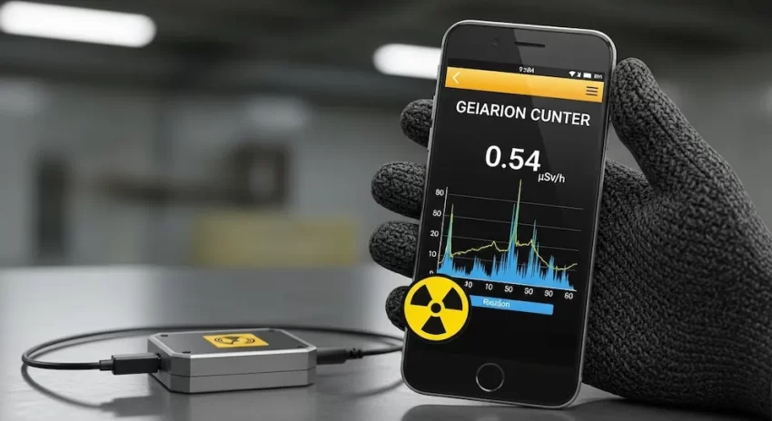 ¿Cómo funciona un smartphone como detector de radiación?