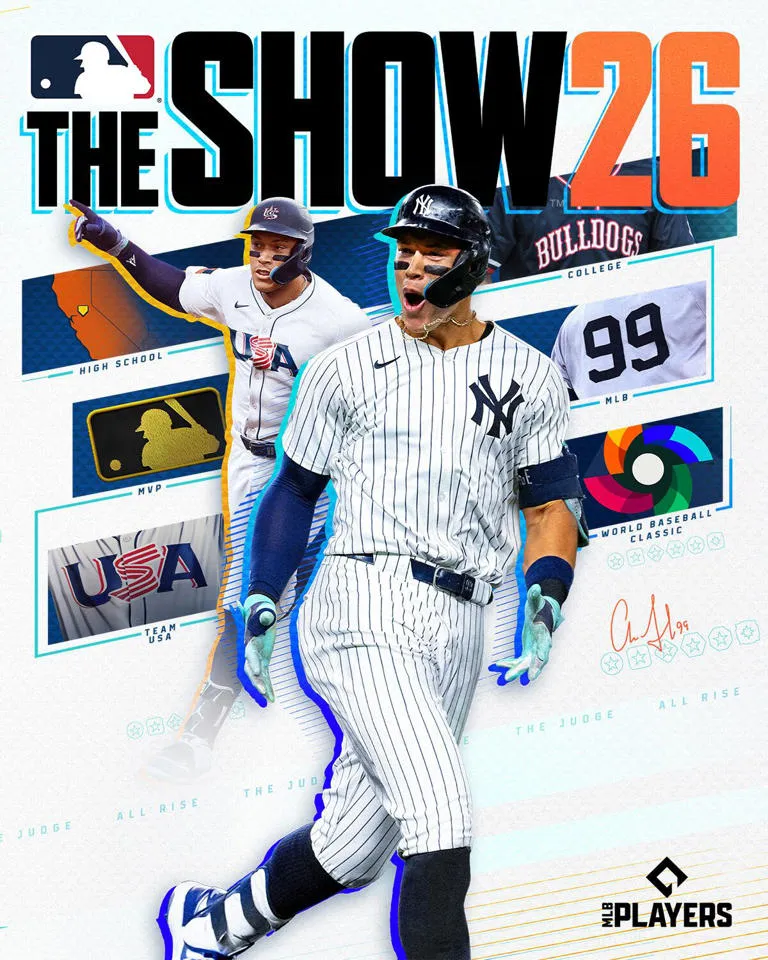 "El Juez" regresa a la portada: Aaron Judge es la cara de MLB The Show 26