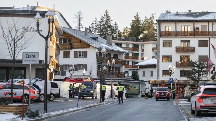 Infierno en las alturas: Un incendio de grandes proporciones devora la estación de esquí de Saas-Fee en Suiza