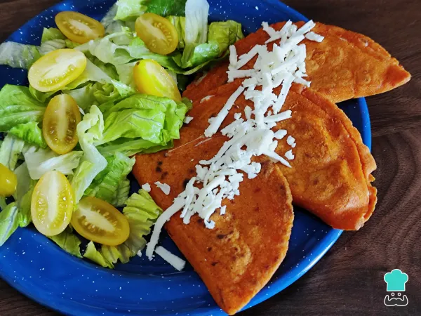 Receta de Quesadillas potosinas