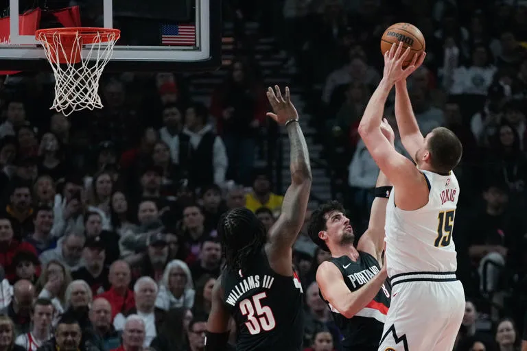 NBA: Los Nuggets hacen historia con una paliza récord ante los Trail Blazers