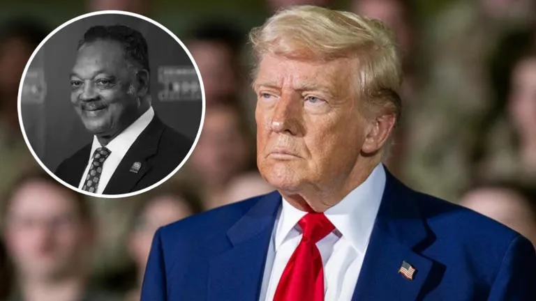 DUELO NACIONAL: Trump envía condolencias tras el fallecimiento del reverendo Jesse Jackson