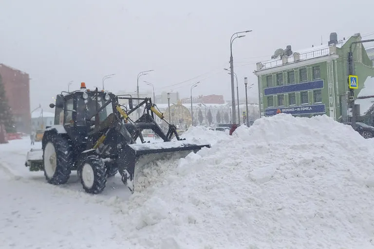 CLIMA: Moscú registra su mayor nevada en más de tres décadas