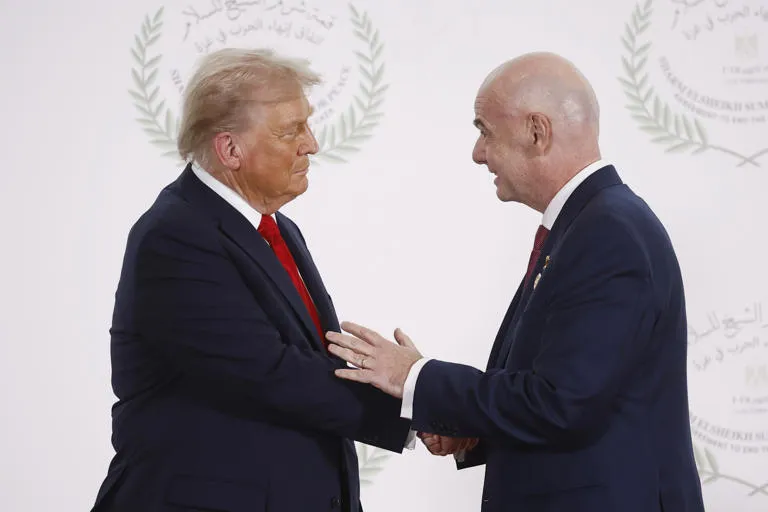 Trump elogia a Gianni Infantino por su década de liderazgo en la FIFA