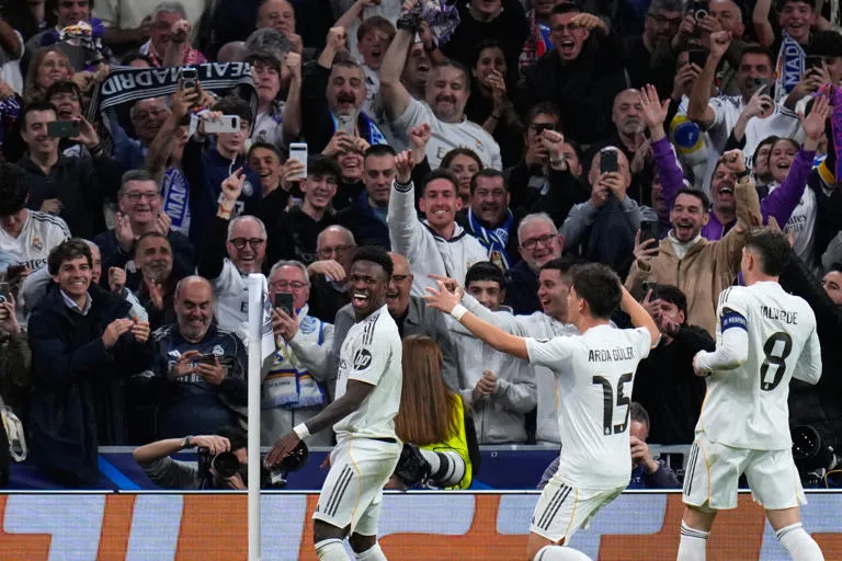 CHAMPIONS LEAGUE: Vinícius lidera el pase del Real Madrid y el PSG se mantiene con vida