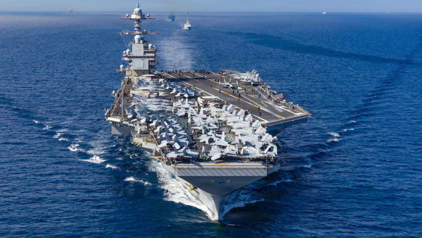¿Cuándo llegará el segundo portaviones estadounidense a Oriente Medio?