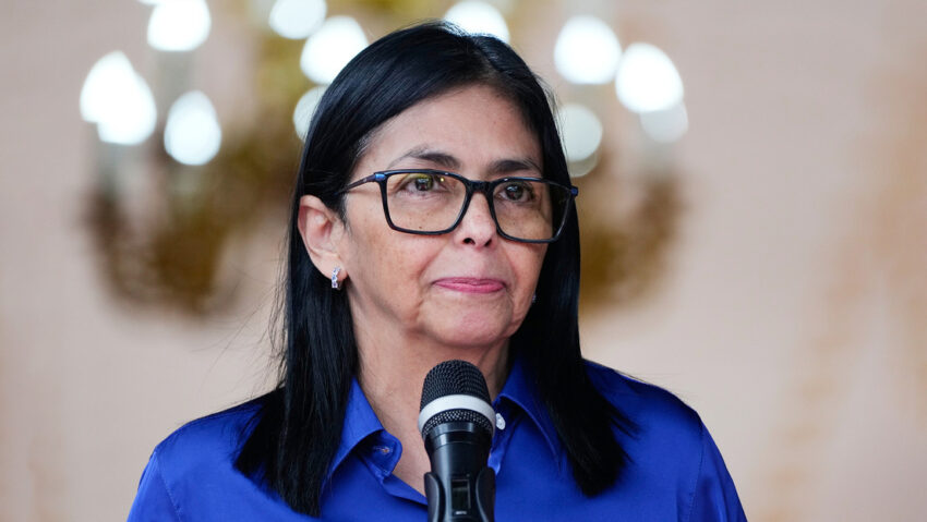 Delcy Rodríguez sobre la venta a EE.UU. de crudo: "Ha sido de justicia comercial"