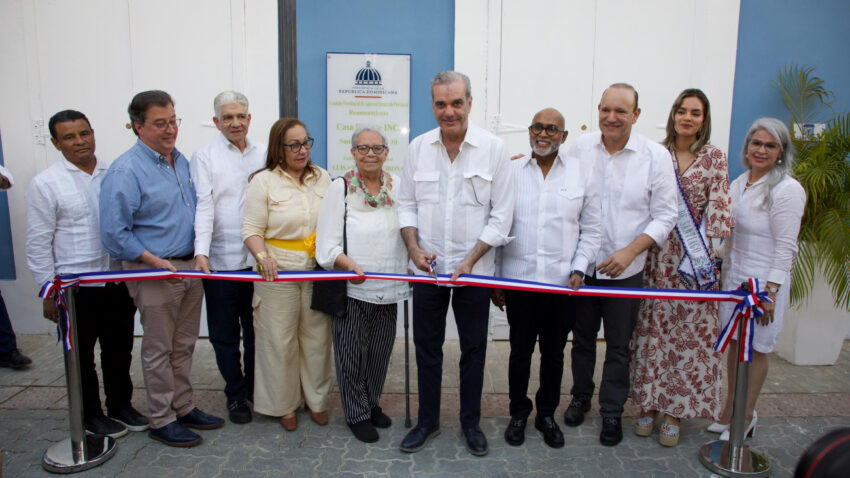 El presidente Luis Abinader entrega renovada la Casa de Arte y consolida la transformación del centro de Santiago