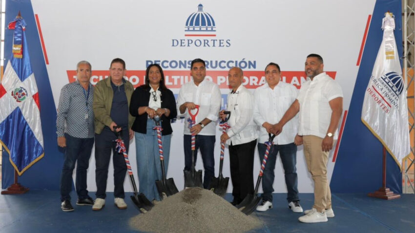 Miderec inicia reparación del Multiuso de Piedra Blanca con inversión de RD 21.4 millones