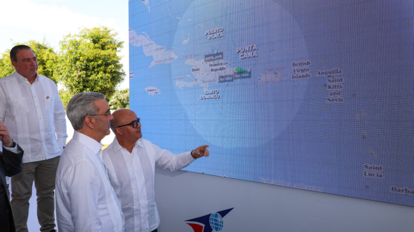 Presidente Luis Abinader inaugura radar meteorológico Doppler en Complejo Aeronáutico Dominicano