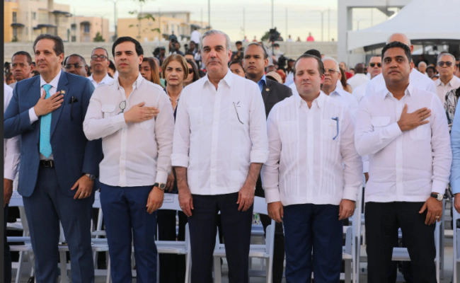 Presidente Abinader inaugura anfiteatro en Ciudad Juan Bosch a un costo superior a 407 millones de pesos